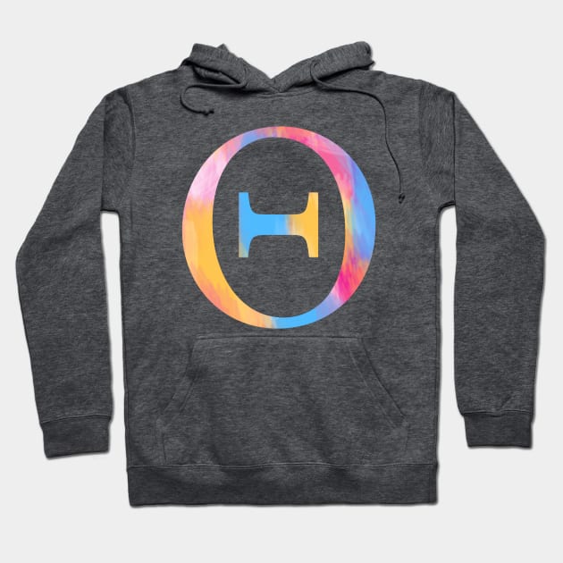 Sunrise Theta Letter Hoodie by AdventureFinder